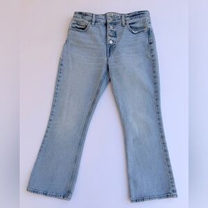 Woman’s Lucky Brand🍀Denim Jeans Bridgette Cropped Flare Size 6/28​
